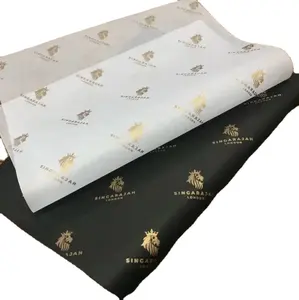 Degradable tissue paper for food flower clothes bag shoes etc custom logo wrapping paper