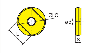 Zcc tại chỗ hàng hóa rohx CNC phay chèn Carbide ybg252 rohx1203 Vòng Carbide chèn với Carbide Lathe Cutter chèn - Product Image 3