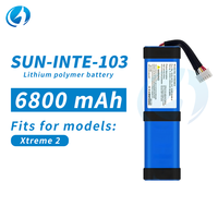 Baterai Speaker 7.4V 6800mAh Lithium Polymer SUNINTE103 Pengganti Daya Kuat untuk JBL Xtreme 2