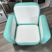 Canapé gonflable d'extérieur, siège portable imperméable, chaise en tissu Drop Stitch pour tente