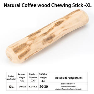 WINVN 100% jouets à mâcher <span class=keywords><strong>en</strong></span> bois de café naturel pour chiens bâtons à mâcher pour animaux de compagnie indestructibles bonnes dents Offre Spéciale un usage quotidien cadeau de noël - Product Image 6