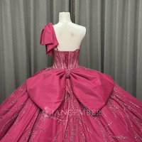 Vestido de Quinceañera, Vestidos de 15 Años, Vestido de Princesa con Volantes y Lazos, Mcd01