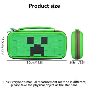 Estuche Protector Duradero de Gran Capacidad para Consola Nintendo Switch 2, Bolsa de Viaje Portátil con Cierre de Cremallera, Estuche de Almacenamiento de EVA - Product Image 6