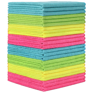 Serviette de nettoyage personnalisée pour la maison et le lavage de voiture, chiffon de nettoyage en microfibre, torchon de cuisine - Product Image 1