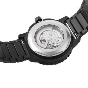 High Quality Miyota Water Resistant Classic Numerals Dial <b>Black</b> Stainless Steel Mechanical Diving <b>Watch</b> for <b>Men</b> 40MM Sapphire - Product Image 4