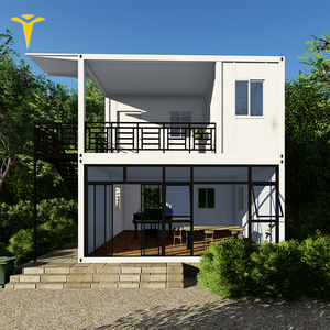 Nhà Nhỏ Sẵn Sàng Đúc Sẵn Nhà Khung Thép Nhà Nhỏ Nhỏ Nhỏ Năng Lượng Mặt Trời Bộ Cabin Năng Lượng Mặt Trời Cắm Trại Hause - Product Image 2