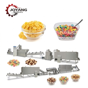 Línea de Producción de Cereales Instantáneos para Desayuno: Hojuelas de Maíz con Azúcar y Bolas de Chocolate Glaseadas - Product Image 1