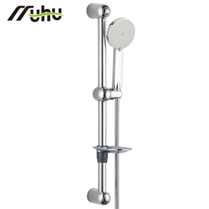 Set Doccia Personalizzabile <span class=keywords><strong>con</strong></span> Soffione Rotondo in ABS a 4 Funzioni, Asta Scorrevole in Acciaio Inox e <span class=keywords><strong>Tubo</strong></span> <span class=keywords><strong>Flessibile</strong></span> in Acciaio Inox - Product Image 2