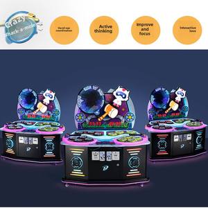 Máquina Whack-A-Mole de lujo de doble versión que funciona con monedas, nuevo cubo de plástico, 1 año de diversión para niños - Product Image 3