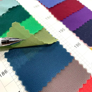 100% Polyester ngọc trai voan của phụ nữ áo sơ mi vải mềm mại thân thiện với da chống thuốc nhà dệt mùa xuân mùa thu hành khách rắn - Product Image 1