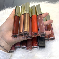 Échantillon Gratuit - Rouge à Lèvres Mat Végétalien 135 Couleurs, Tube de Rouge à Lèvres Personnalisé, Maquillage Cosmétique, Gloss Nude Transparent