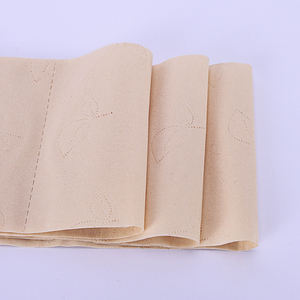 Rouleaux de papier toilette 2 plis biodégradables absorbants à base de pâte de bambou, personnalisables en usine, très demandés - Product Image 3