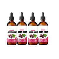 Extrait Liquide de Betterave OEM 99% – Complément Énergétique et de Soutien à la Santé – 1-2 Gouttes/Jour pour Adultes – Bouteille de 60ml – Marque Privée