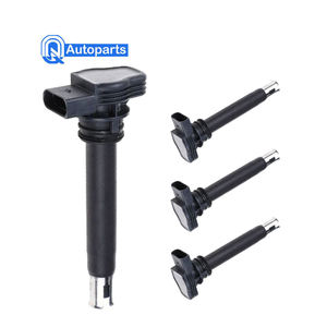 Koil Pengapian Q 06H905115 221604109 Kondisi Baru Koil Pengapian Elektrik untuk Audi Volkswagen A3 untuk Tiguan A4 A5 05-15 - Product Image 1