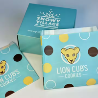 Boîtes à gâteaux personnalisées imprimées, boîtes à desserts, boîtes à brownies au chocolat, boîtes à pâtisseries avec poignée, emballage pour pain, pâtisseries, cadeaux, muffins, douceurs