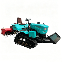Tractor Agrícola Compacto de 40HP, 3 Cilindros, Caja de Cambios Automática, Enganche de 3 Puntos, Multifuncional, para Pequeñas Granjas y Huertos