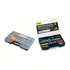 TTAKE Multi Store <b>Tool</b> <b>Box</b> <b>With</b> Organized Compartments For Hardware Storage - Product Image 2