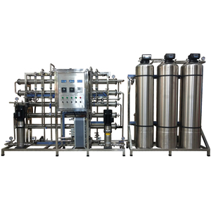 Sistema de Ósmosis Inversa de Dos Etapas de 1000L/H con Dispositivo EDI, Planta de Purificación de Agua del Grifo, Máquina Purificadora de Agua RO de Pozo - Product Image 1