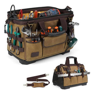 Sac à outils robuste et durable, grande capacité, multifonctionnel, pour plombiers/mécaniciens - Product Image 1