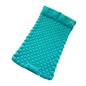Colchón Inflable Doble para Camping con Bomba Integrada, Colchoneta Impermeable de TPU, Cama de Aire Portátil y Ligera para Excursionismo - Product Image 2