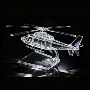 Nórdico creativo hogar transparente cristal avión decoración ornamento moderno Simple modelo habitación <span class=keywords><strong>vino</strong></span> gabinete Decoración - Product Image 1