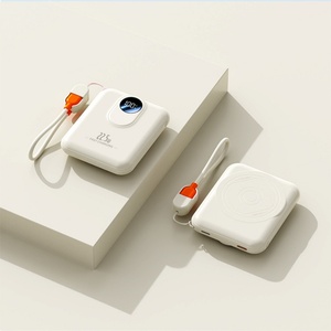 Baterías Externas Delgadas al por Mayor de 5000mAh y 20000mAh con Cable, Carga Rápida Magnética Inalámbrica PD22.5W - Product Image 6