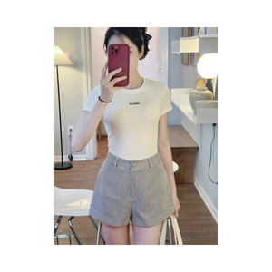 Shorts de la plus haute qualité pour femmes, nombreuses couleurs, taille élastique, fabriqués au Vietnam, échantillon gratuit. - Product Image 2