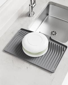 Modern Design Silicone Dish <strong>Drain</strong> <strong>Board</strong> Counter Top Dryer with Slope Guide for Home Kitchen Insulation Plate for Tableware - Product Image 3
