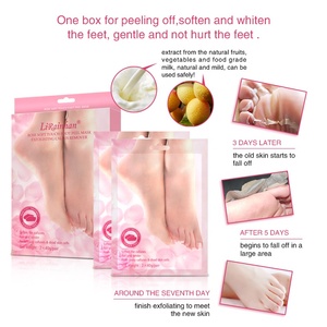 Rose Baby Spa Sock <span class=keywords><strong>Masque</strong></span> <span class=keywords><strong>pour</strong></span> les pieds <span class=keywords><strong>Masque</strong></span> exfoliant <span class=keywords><strong>pour</strong></span> les pieds infusé de vitamine C <span class=keywords><strong>pour</strong></span> adultes - Product Image 6