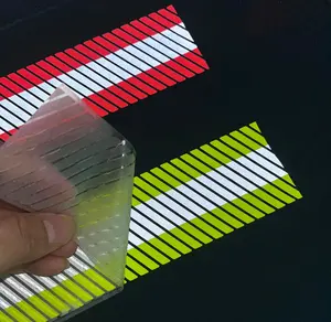 직물 의류 테이프 열전달 비닐 필름에 2 "세그먼트 안전 실버 반사 철
