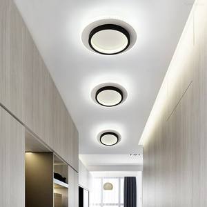 Lámpara de Techo LED Moderna Ajustable con Control Remoto, Sensor de Aluminio, IP44, para Pasillo, Sala de Estar, Balcón - Product Image 4