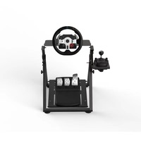 Fourniture directe d'usine Nouveau produit Siège de course de style explosif Simulation Chaise de jeu Massage Support de volant inclus