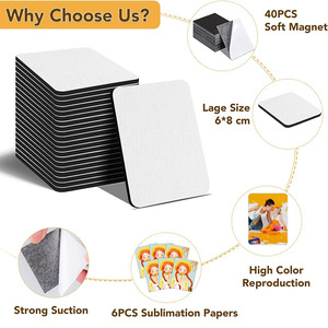 לוגו מותאם אישית סיליקון <span class=keywords><strong>pvc</strong></span> גומי sublimation מקרר רך מותאם אישית - Product Image 6