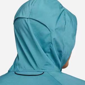 Veste coupe-vent personnalisée à fermeture éclair intégrale pour homme, veste de sport d'extérieur à capuche, toute nouvelle veste coupe-vent imperméable à capuche, vestes pour homme - Product Image 5