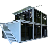Conteneur Modulaire Préfabriqué en Acier Étanche de 40 pieds, Offre Spéciale, pour Bureau ou Cabine de Vie en Terre Infrangée