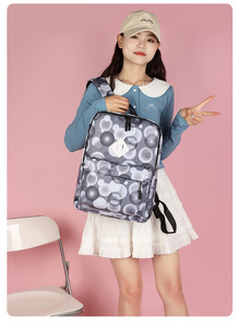 Ensemble 3 en 1 Sac à dos grande capacité pour filles Collège Lycée Frais et mignon Sac à dos pour filles - Product Image 6