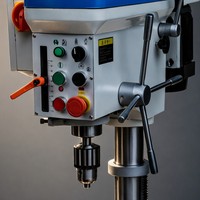Machine de perçage et de taraudage certifiée CE WDDM, petite perceuse à colonne pour atelier de métallurgie, machine de perçage de métaux