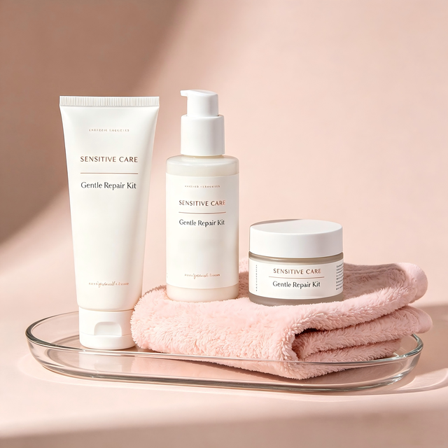 All-in-one Face Care Custom Private Label Skincare Set OEM Skincare Manufacturer Beauty Skincare Gift Set for Sensitive Skin