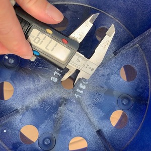 Pale de ventilateur axial 28 pouces avec roulement à manchon en plastique pour unité extérieure de climatisation centralisée Midea 750X235 - Product Image 2