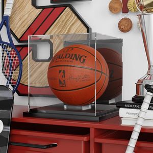 ตู้โชว์ลูก<span class=keywords><strong>บา</strong></span><span class=keywords><strong>ส</strong></span>เก็ตบอลอะคริลิคพร้อมกระจกและฐานโลหะสีดำ พร้อมขาตั้งใ<span class=keywords><strong>ส</strong></span>แบบถอดได้สำหรับ<span class=keywords><strong>ลูก</strong></span><span class=keywords><strong>บา</strong></span><span class=keywords><strong>ส</strong></span>เก็ตบอลที่มีลายเซ็น - Product Image 6