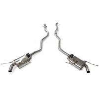 Système d'échappement Valvetronic Catback pour Mercedes Benz ML63 AMG 6.2W164 2005-2015, amélioration du son du silencieux OEM Performance