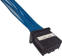 IRISO konektor asli IMSA-13065S-2-12A + IPS-13065T-01A-T + FLRY-B-0.35 untuk otomotif untuk sistem ADAS/BMS/5.000/AEB