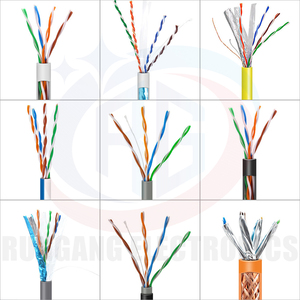 Rg bán buôn CAT5E 4 cặp U/UTP cáp máy tính 305 Meter 1000ft hộp Lan Mạng Cáp 24AWG 26AWG giá cả cạnh tranh - Product Image 4