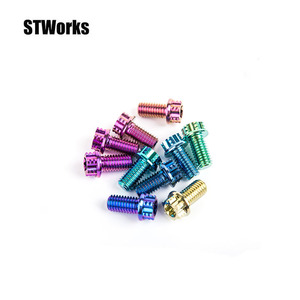 Tùy chỉnh titan đầu Thùy ốc vít/ốc vít/bu lông/Bu lông đầu lục giác với mặt bích lớn - Product Image 3