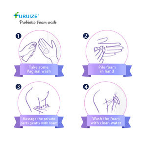 Private Label Vaginale Wash Natuurlijke Vrouwelijke Hygiëne Ph Balans Probiotica Foam Wash - Product Image 5