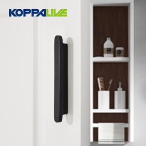 Koppalive đồ nội thất bằng đồng rắn hiện đại giữa thế kỷ xử lý hình bầu dục chải vàng ngăn kéo tủ bếp tủ tay cầm - Product Image 6