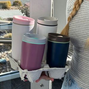 Taza de Café Personalizada en Oferta, Taza de Acero Inoxidable para Helado, Taza Térmica con Tapa y Pajita con Logotipo Personalizado - Product Image 6