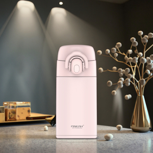 Thermos isotherme à double paroi en acier inoxydable PINKAH <span class=keywords><strong>Mini</strong></span> 9oz/270ml, anti-fuite, couleur dégradée, tasse de bureau, voyage, portable, eau - Product Image 2