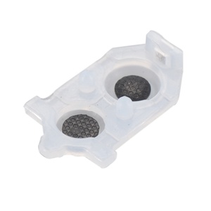 Pièces de réparation JDM-030 : Patins en silicone souples L1 R1 L2 R2, tapis conducteurs en caoutchouc de remplacement pour manette PS4 - Product Image 6