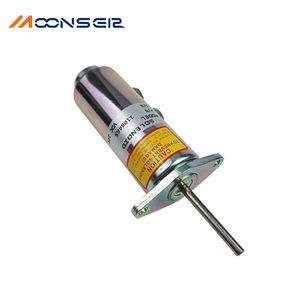 Vanne solénoïde Moons 1106465 pour arrêt du moteur diesel Caterpillar - Product Image 1